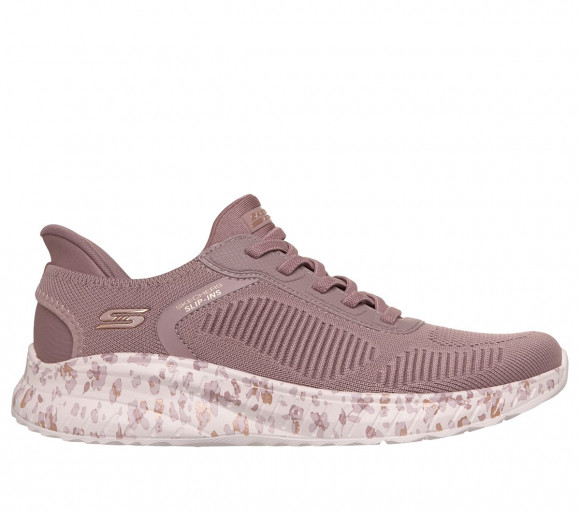 Skechers Women's Slip-ins: BOBS Sport Squad Chaos - Urban Drift Sneaker in Light Mauve - 117247