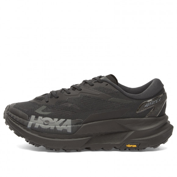 HOKA ONE ONE Men's Mafate X Sneaker in Black/Satellite Grey - 1173310-BCKST