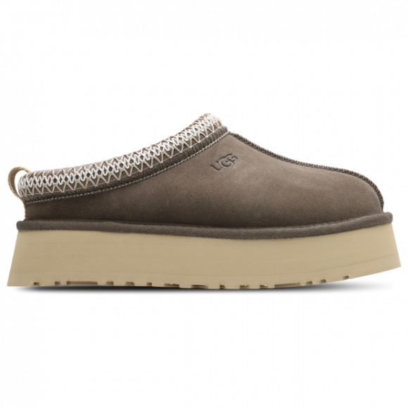 UGG Tazz Women Flip-Flops and Sandals - Grey - Size 3 - Leather - 1174471DDRG