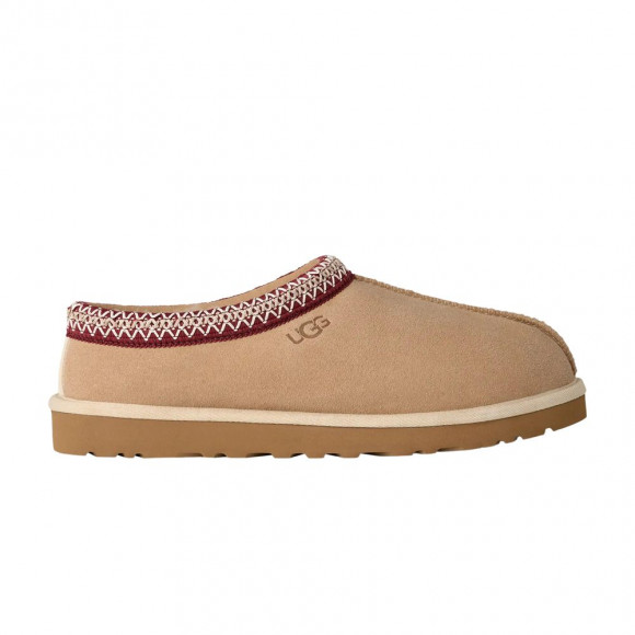 UGG Tasman 2 Slipper 'Driftwood Biking Red' | Tan | Men's Size 12 - 1174671-DWD