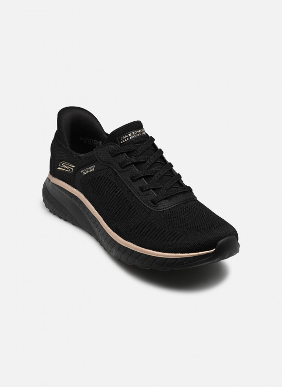 Baskets Skechers SLIP-INS Bobs Squad Chaos - Current Muse pour - 117497/BKRG