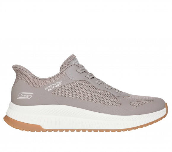 Skechers Slip-ins: BOBS Squad 4 - Staple Look en Taupe - 117624