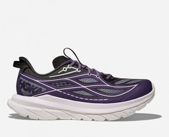 HOKA Women's Mach Remastered Lifestyle Shoes in Berry Patch/Carbon Black - 1176251-BYPT