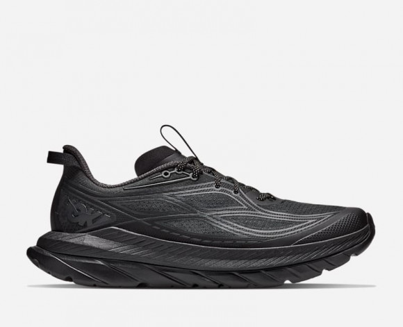 HOKA Women's Mach Remastered Lifestyle Shoes in Obsidian/Obsidian - 1176251M-ONB