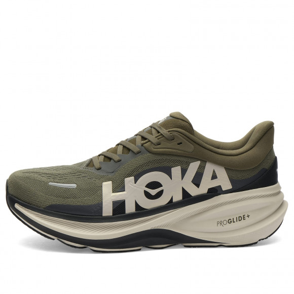 Hoka One One Men's Clifton Pro Sneaker in Antique Olive/River Rock Grey - 1176510-AVRV