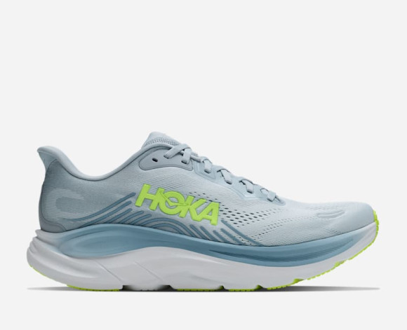 HOKA Clifton 11 Chaussures pour Homme en Supermoon Grey/Moonrise Grey | Running Sur Route - 1176572-SRMN