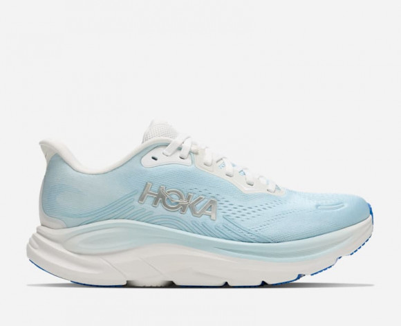 HOKA Clifton 11 Chaussures pour Femme en Frost/Glimmering Blue | Running Sur Route - 1176573-FMM
