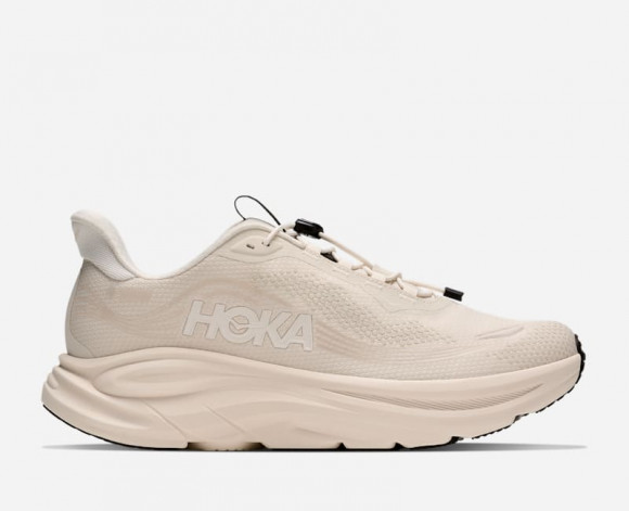 HOKA Men's Clifton 11 GORE-TEX® Road Running Shoes in Oat Milk/Alabaster - 1176574-OST