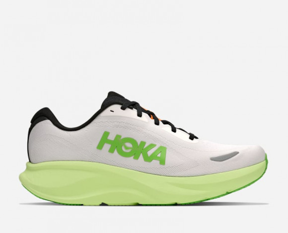 HOKA Men's Rincon 5 Road Running Shoes in Frost/Black - 1176630-FLCK