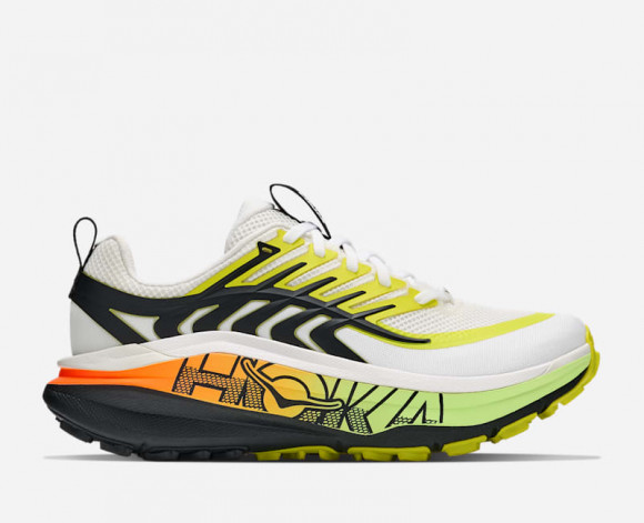 HOKA Stinson 8 Chaussures pour Homme en Frost/Black | Trail - 1176637-FLCK