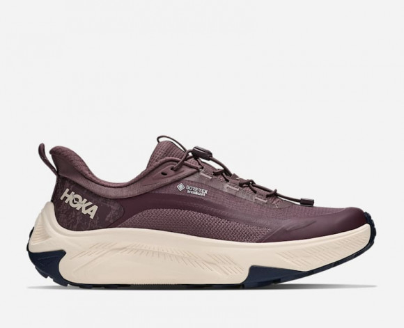 HOKA Women's Transport 2 GORE-TEX® Hiking Shoes in Smoky Quartz/Deep Mauve - 1176641-SZD