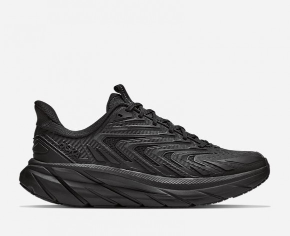 HOKA Men's Clifton UTL Lifestyle Shoes in Black - 1176643-BBLC