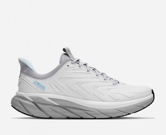 HOKA Men's Clifton UTL Lifestyle Shoes in Cosmic Grey/Stellar Grey - 1176643-CLLR