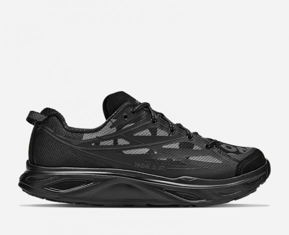 HOKA Huaka Pro Lifestyle Shoes in Black - 1176672-BBLC