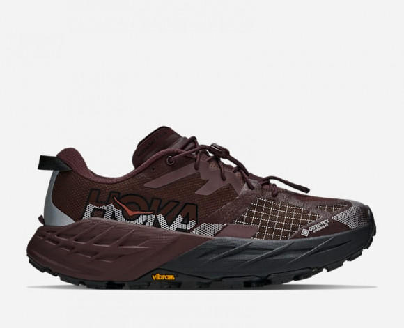 HOKA Women's Speedgoat 7 GORE-TEX® Trail Shoes in Deep Mauve/Black - 1176677-DMVB