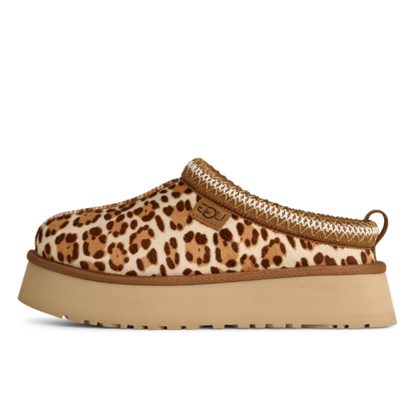 UGG Wmns Tazz Plains Slipper 'Felicity Leopard Jasmine' | Brown | Women's Size 7 - 1177890-FDJ
