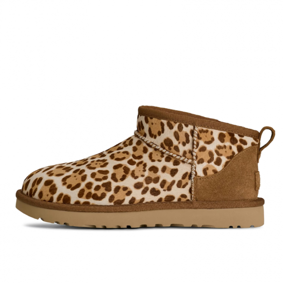 UGG Wmns Classic Ultra Mini Boot 'Felicity Leopard Jasmine' | Brown | Women's Size 8 - 1178110-FDJ