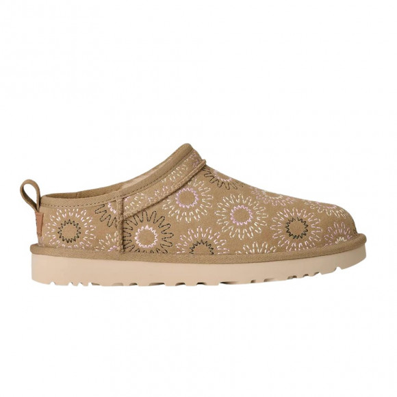 UGG Wmns Classic Micro Sun Stitch 'Mustard Seed' | Tan | Women's Size 7 - 1178192-MDSD