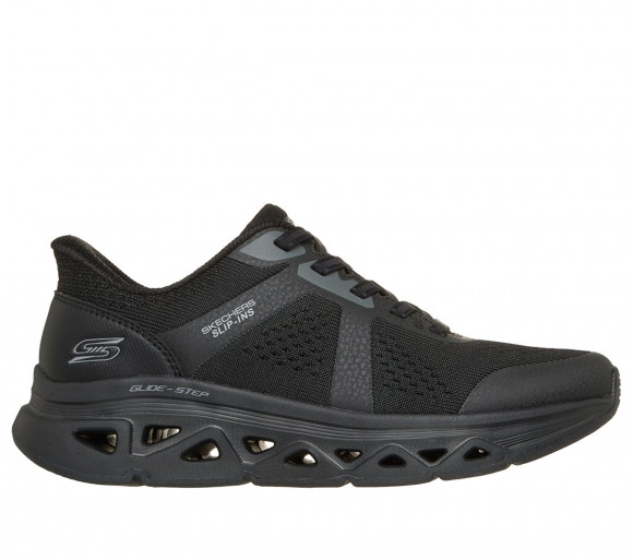 Skechers Slip-ins: BOBS Sport Arc Waves Remix - Get Grounded Shoes in Schwarz - 117863