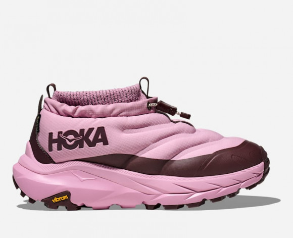 HOKA Women's Kaha 2 Frost Moc GORE-TEX Halfdays Lifestyle Shoes in Amethyst/Glazed Cherry - 1178631-ALZ