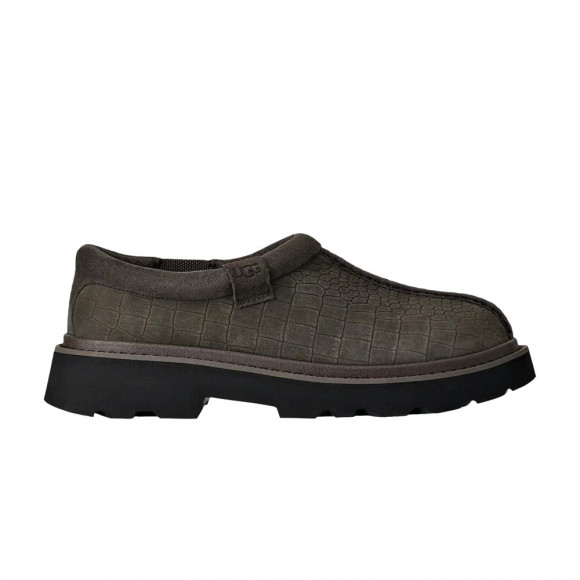 UGG Tasman Lug Embossed 'Dense Smoke' | Grey | Men's Size 13 - 1178691-DNSS
