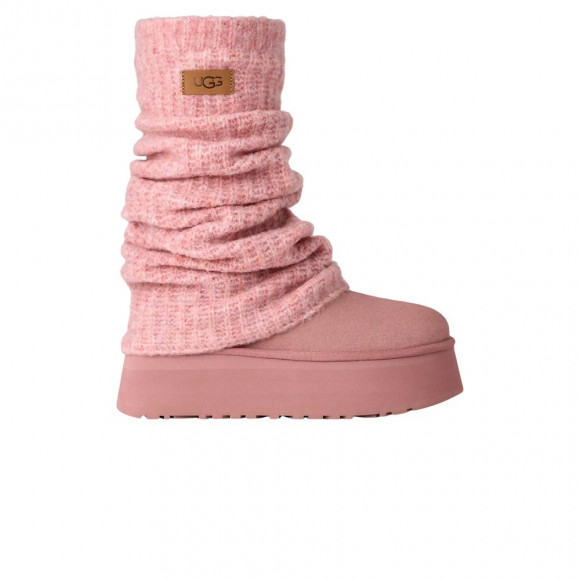 UGG Wmns Classic Mini Dipper Legwarmer 'Pink Dawn' | Women's Size 8 - 1178990-PDW