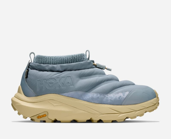 HOKA Men's Kaha 2 Frost Moc GORE-TEX Lifestyle Shoes in Washed Blue/Barley Flour - 1179204-WLY