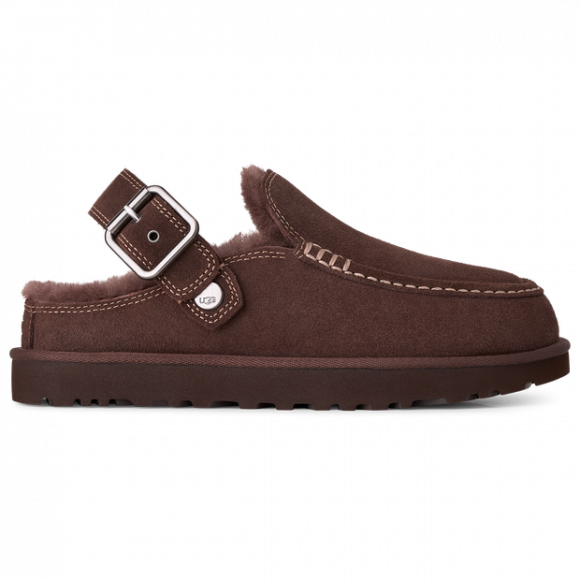 UGG Clog Women Flip-Flops and Sandals - Purple - Size 3 - Leather - 1180251-BCDR