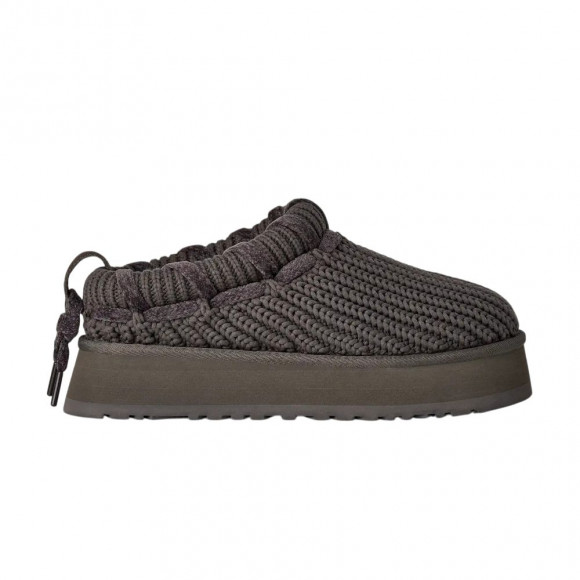 UGG Tazz Whipstitch Knit 'Charcoal' | Grey | Women's Size 7 - 1180359-CHRC