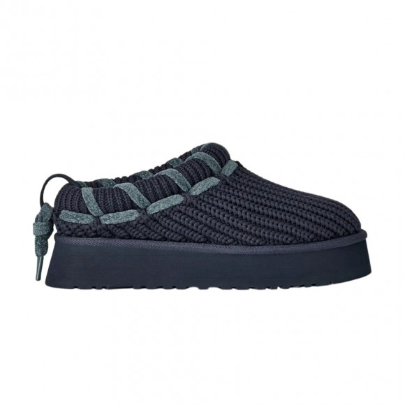 UGG Tazz Whipstitch Knit 'Dark Indigo' | Blue | Women's Size 6 - 1180359-DKN