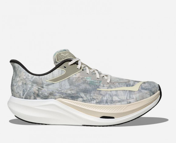 HOKA Rocket X 3 John Elliott Lifestyle Shoes in Spray Green/Antique White - 1180830-SQW