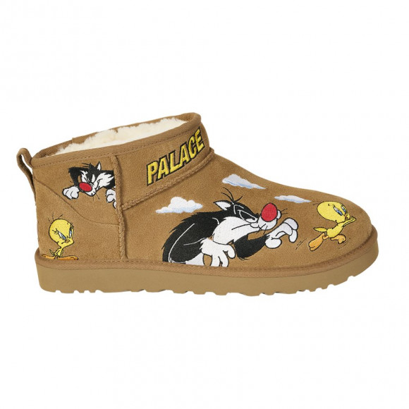 Palace x Looney Tunes x UGG Classic Ultra Mini Boot 'Chestnut' | Brown | Men's Size 7 - 1181891-CHE