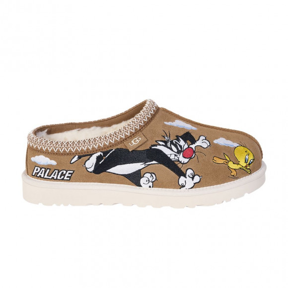 Palace x Looney Tunes x UGG Tasman Slipper 'Chestnut' | Brown | Men's Size 10 - 1181910-CHE