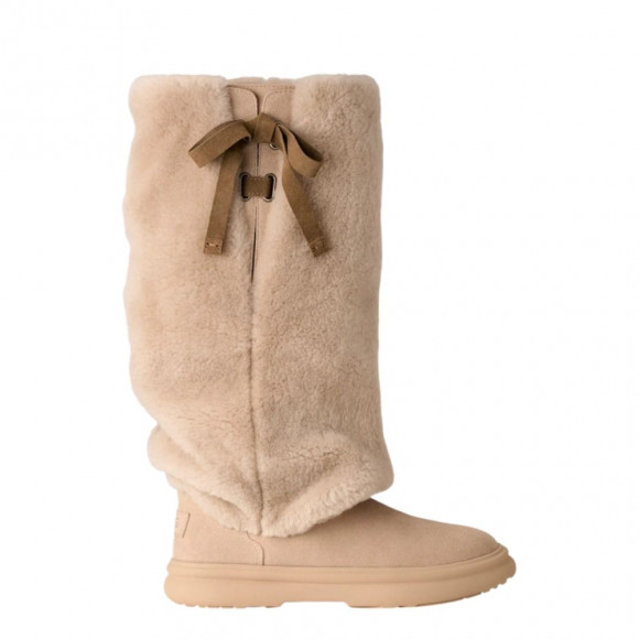 UGG Après City Boot Tall 'Chestnut' | Cream | Women's Size 6 - 1183792-MNL