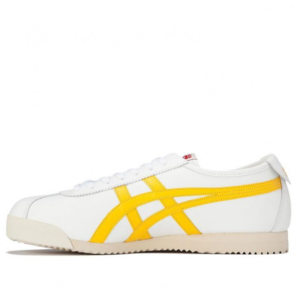 Onitsuka Tiger Limber Up NM Low WHITE/YELLOW Athletic Shoes 1183B358-103 - 1183B358-103