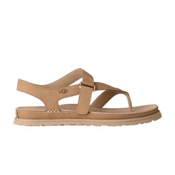 UGG Wmns GoldenGaze Toe Post'Mustard Seed' | Tan | Women's Size 9 - 1184931-MDSD