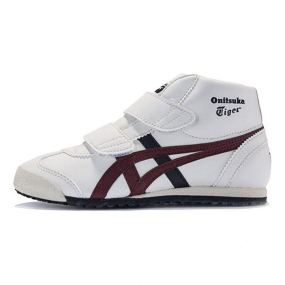 Onitsuka Tiger Mexico Mid Running Shoes Runner K Creamy/Brown/Red - 1184A002-250