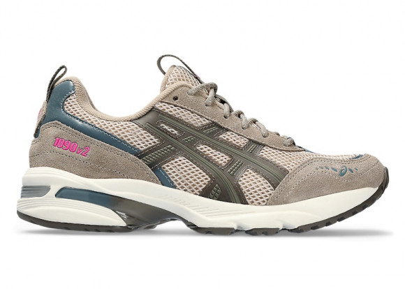 Asics Women's Gel-1090V2 Sneakers in Simply Taupe/Dark Taupe - 1202A383-250