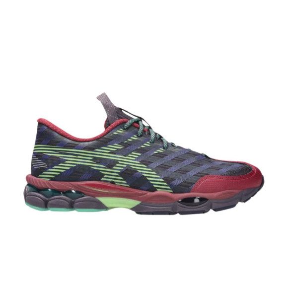 Kiko Kostadinov x ASICS US8-S GEL-SJ33 'Deep Plum Fresh Grass' | Blue | Men's Size 9.5 - 1203B116-500