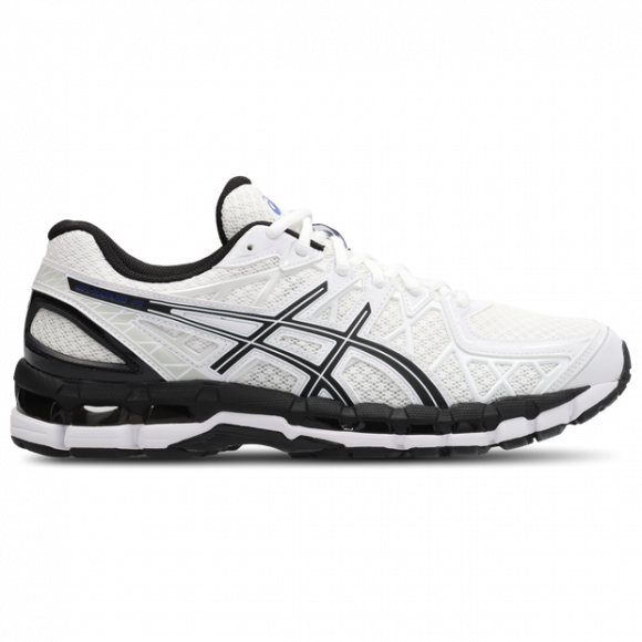 Asics GEL-KAYANO 20 Men's Sneakers - White - Size 6.5 - Mesh/Synthetic - 1203B141-100