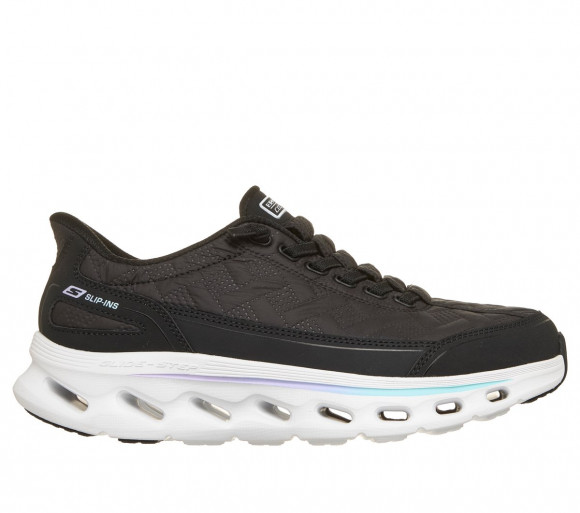 Skechers Women's Slip-ins: GO WALK Glide-Step 2.0 - Cosy Fit Walker Sneaker in Black - 125156