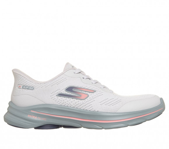 Skechers Women's Slip-ins: GO WALK 8 - Vivian Sneaker in Light Gray - 125948