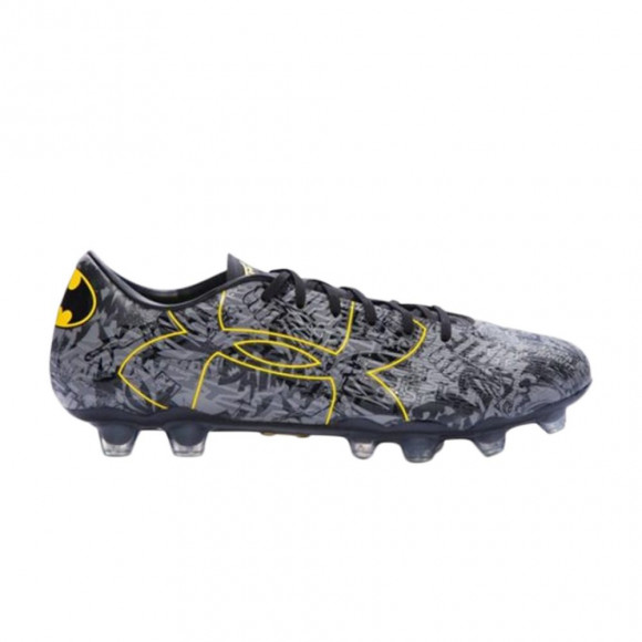 Under Armour ClutchFit Force 2.0 AE FG 'Batman' Soccer Cleat | Black | Men's Size 5.5 - 1278852-001