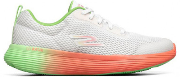 Go Run 400 V2 Marathon Running Shoes/Sneakers - Ténis Skechers Arch Fit cinzento claro escuro branco - WMLT