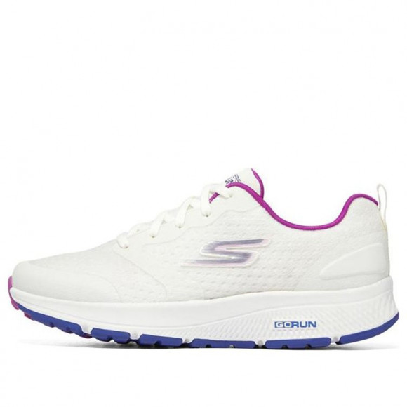 Skechers (WMNS) Go Run Consistent WHITE/PURPLE Marathon Running Shoes 128277-WPR - 128277-WPR
