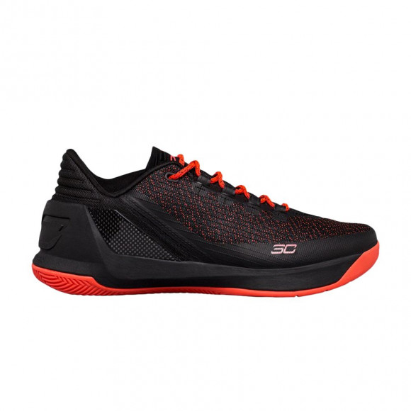 Under Armour Curry 3 Low 'Black Red' | Men's Size 10.5 - 1286376-963