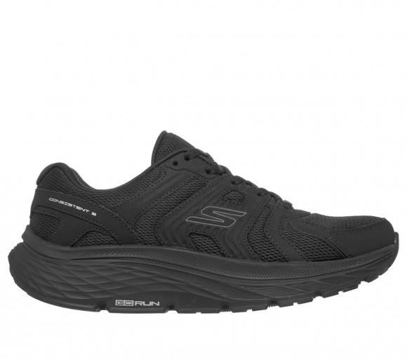 Skechers Women's GO RUN Consistent 3 - Core Track Sneaker in Black - 129053