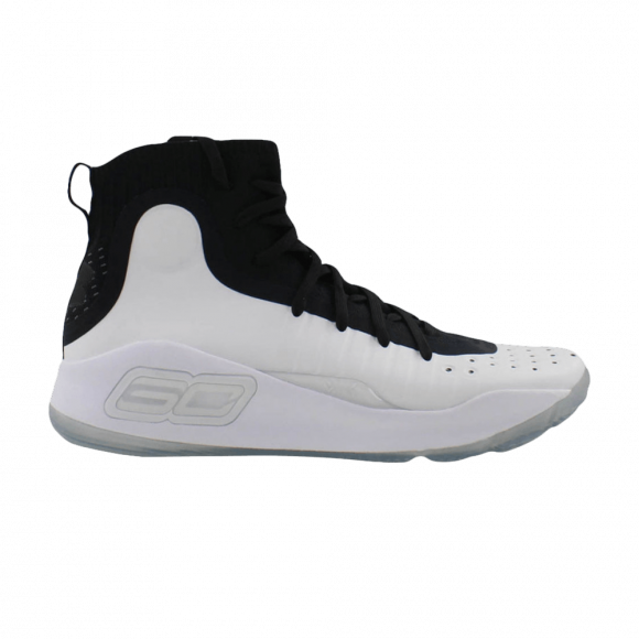 Under Armour Curry 4 Mid GS 'Black White' - 1295995-004