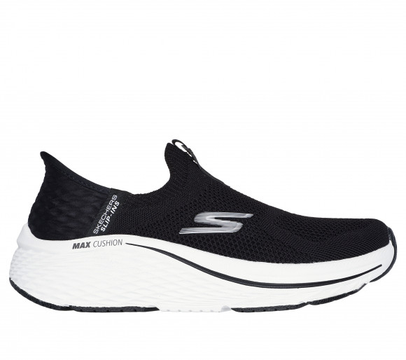 Skechers Women's Slip-ins: Max Cushioning Elite 2.0 Sneaker in Black/White - 129611