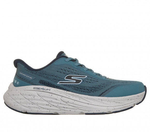 Skechers Women's Slip-ins Waterproof: Max Cushioning Elite 3 - Aqua Edge Sneaker in Charcoal | Textile/Synthetic - 129730